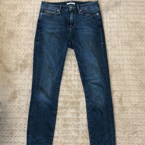 Good American Good Legs, light wash, 8/ 29, EUC